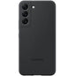 Samsung Silicone Cover Galaxy S22 Black Soft Mobile Phone Case Noir 5G