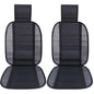 Universal Car Backrests Lumbar Support Breathable Black Seat Covers