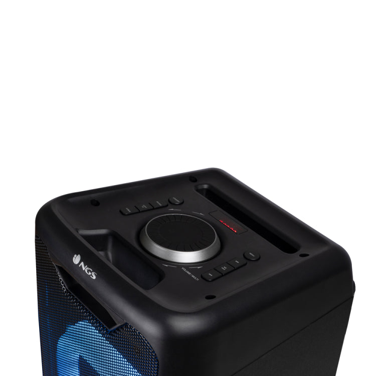 Ngs Cassa Portatile Ricaricabile 300W Wild Trolley Bluetooth Tws Rgb + Microfono