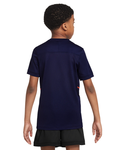 Nike Haaland Academy Maglia Calcio Junior Blu Dri-FIT HV0229-498