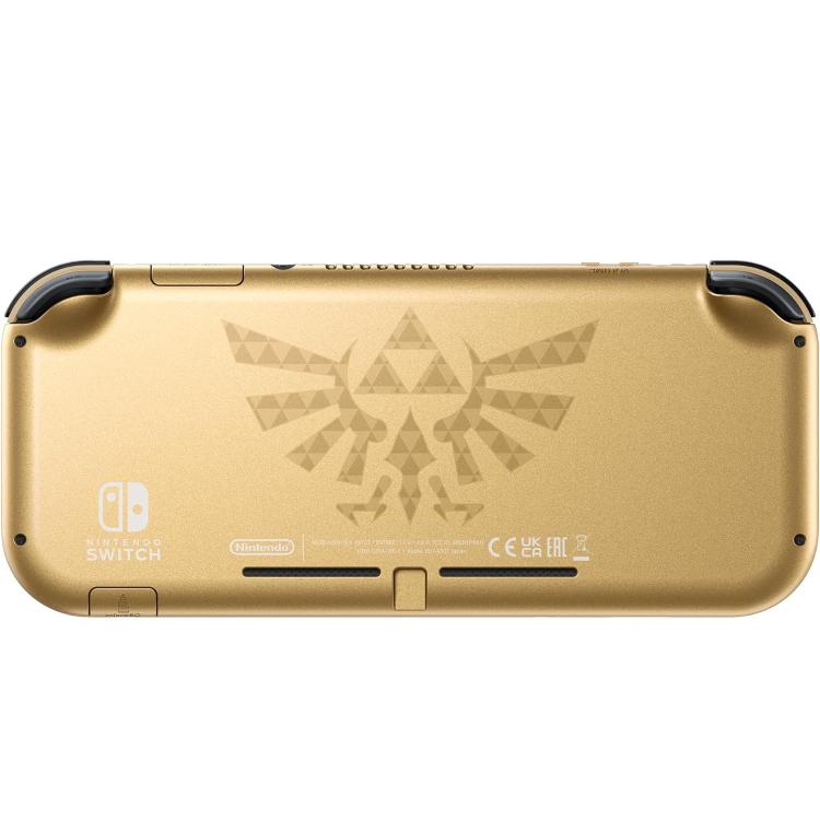 Nintendo Switch Lite Konsole Hyrule Edition Special + 12M Nso (Gold) Tragbar