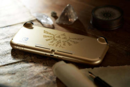 Nintendo Switch Lite Konsole Hyrule Edition Special + 12M Nso (Gold) Tragbar