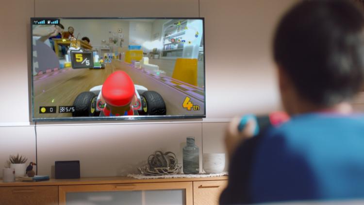 Switch Mario Kart Live Home Circuit - Luigi Konsole Nintendo Switch / Lite Neu