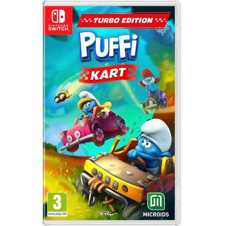 Puffi Kart Nintendo Switch Videospiel Switch EU Italienisch Spiel Neu Versiegelt