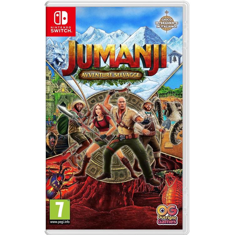 Jumanji Wilde Abenteuer Nintendo Switch Videospiel Switch EU Italienisch Neu