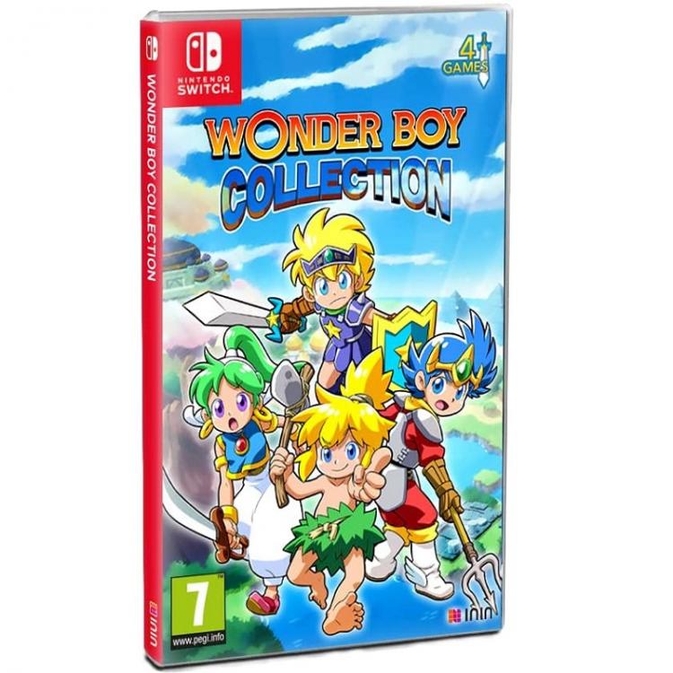 Wonder Boy Collection (Xj) Nintendo Switch Neues Spiel OVP Italienisch Pal