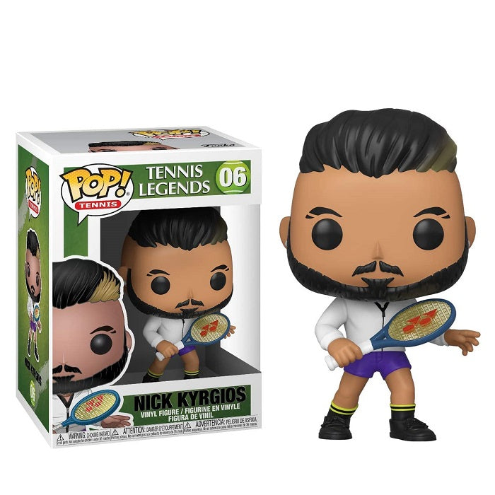 Funko Pop Tennis 06 Nick Kyrgios Vinyl Actionfigur Legends Australien Figur