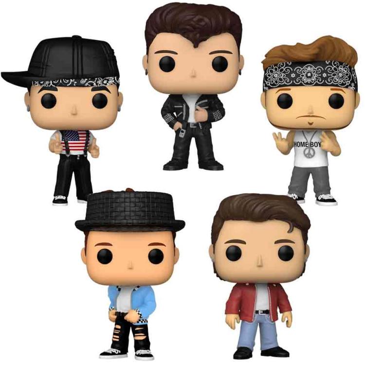 Funko Pop! Rocks: New Kids On The Block – Komplette Serie 312-313-314-315-316