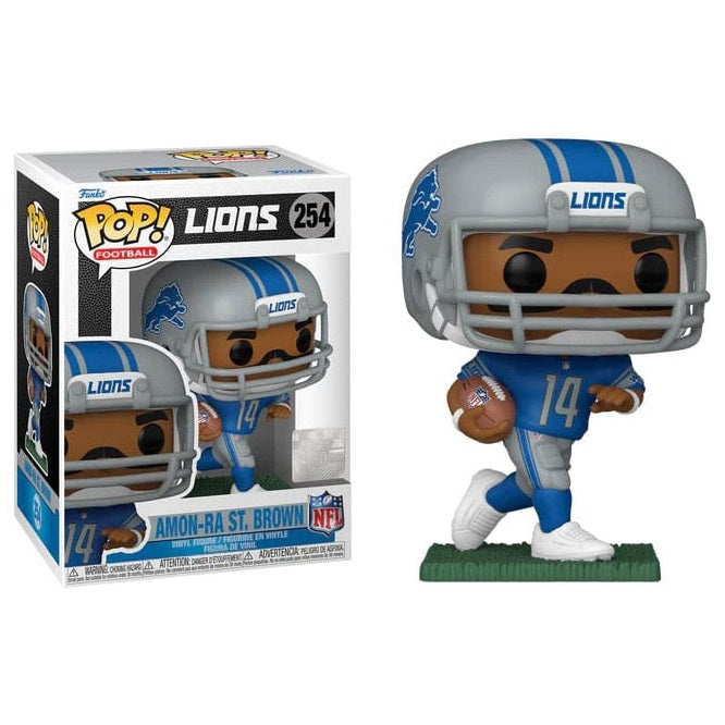 Funko Pop ! Football Nfl  (254) Amon-Ra St. Brown Player Americano Vinyl Figure