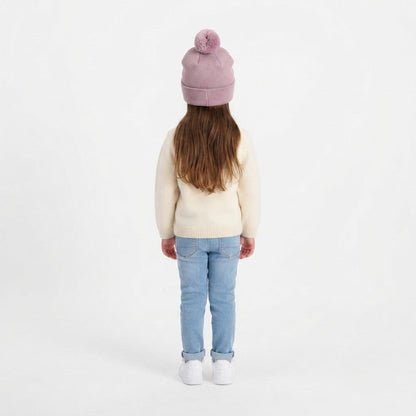 Champion berretto junior con pompon Beanie Cap 806452 PS090 rosa