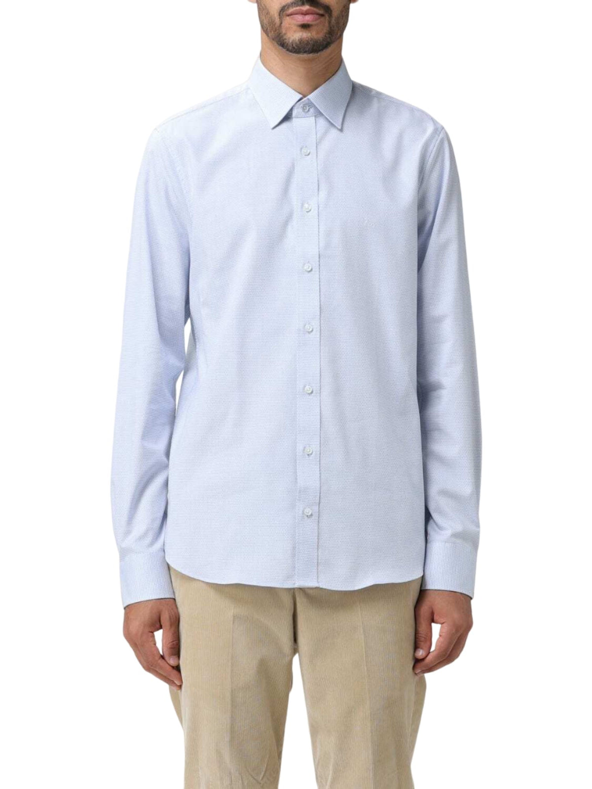 MICHAEL KORS Camicia Uomo AZZURRO