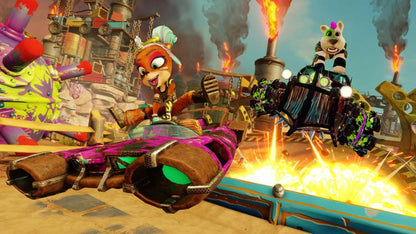 Crash Team Racing Nitro-Fueled Nintendo Switch Spiel Italienisch CTR Kart Neu