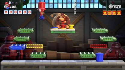 Mario Vs Donkey Kong Nintendo Switch Videospiel Italienisch Neu Versiegelt
