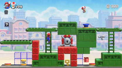 Mario Vs Donkey Kong Nintendo Switch Videospiel Italienisch Neu Versiegelt