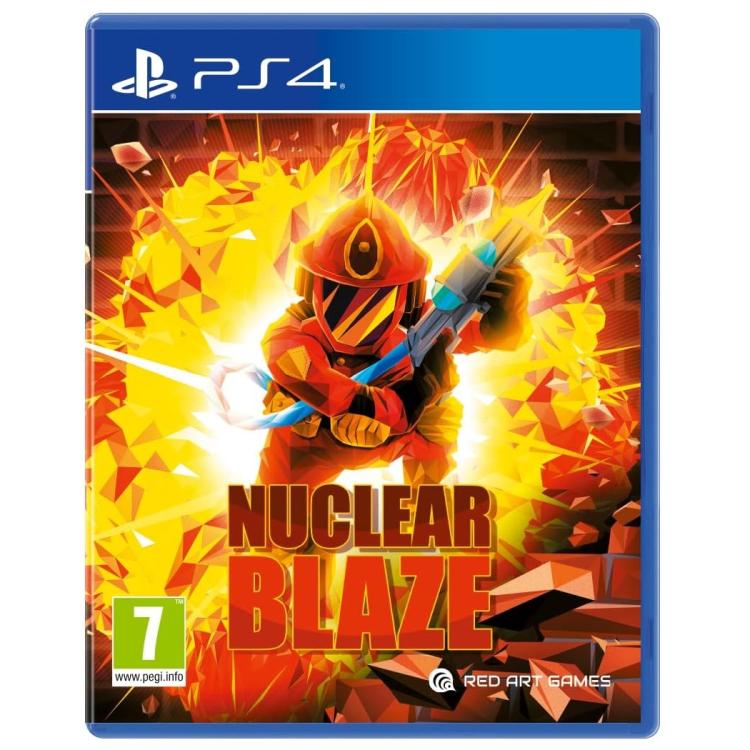 Nuclear Blaze PS4 Disc PlayStation 4 Retro-Spiel Feuerwehr (inkl. Schlüsselanhänger)