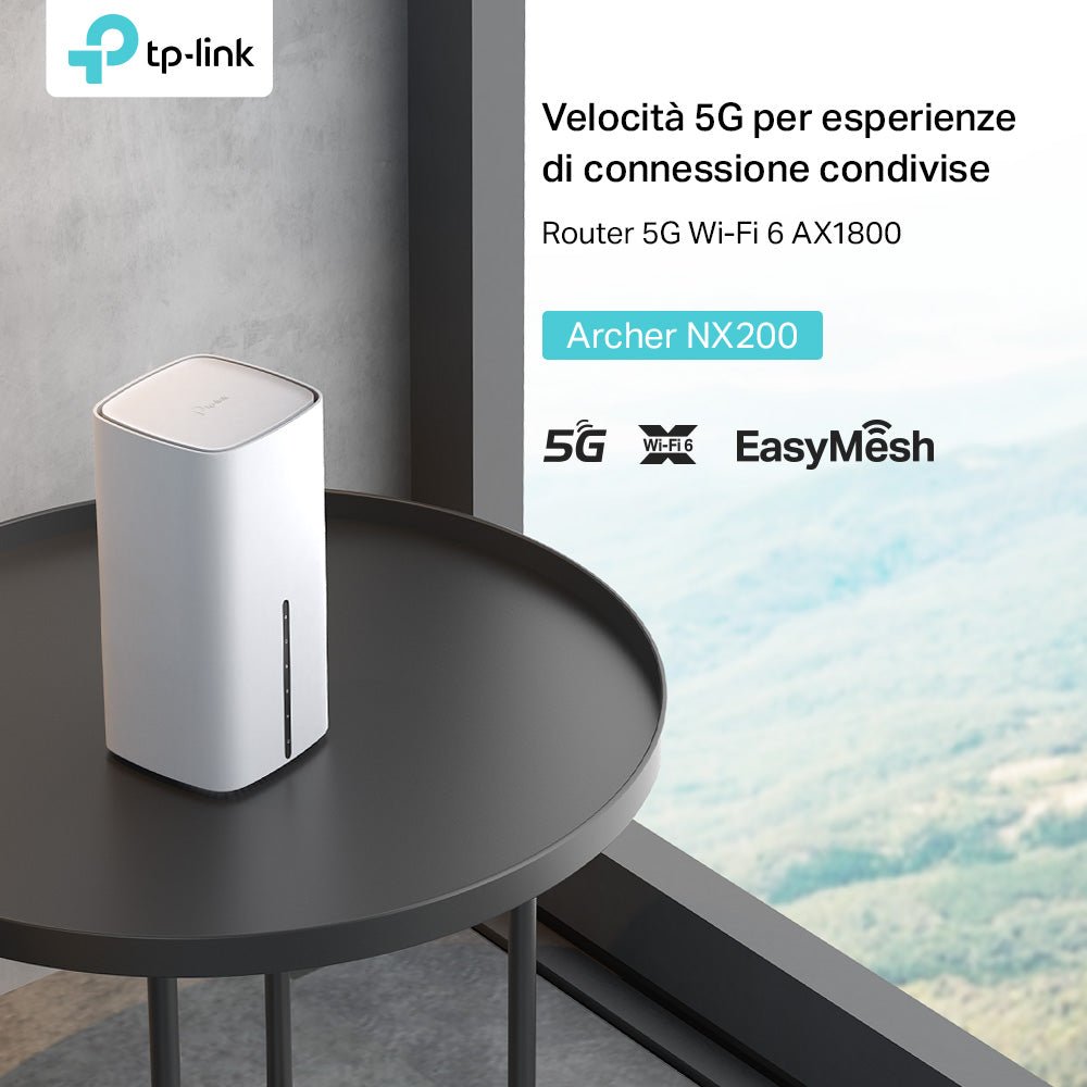 Archer NX200 Router 5G Wi-Fi 6 AX1800Mbps