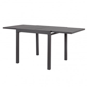 Tavolo Hawaii allungabile in alluminio - 90/180 x 90