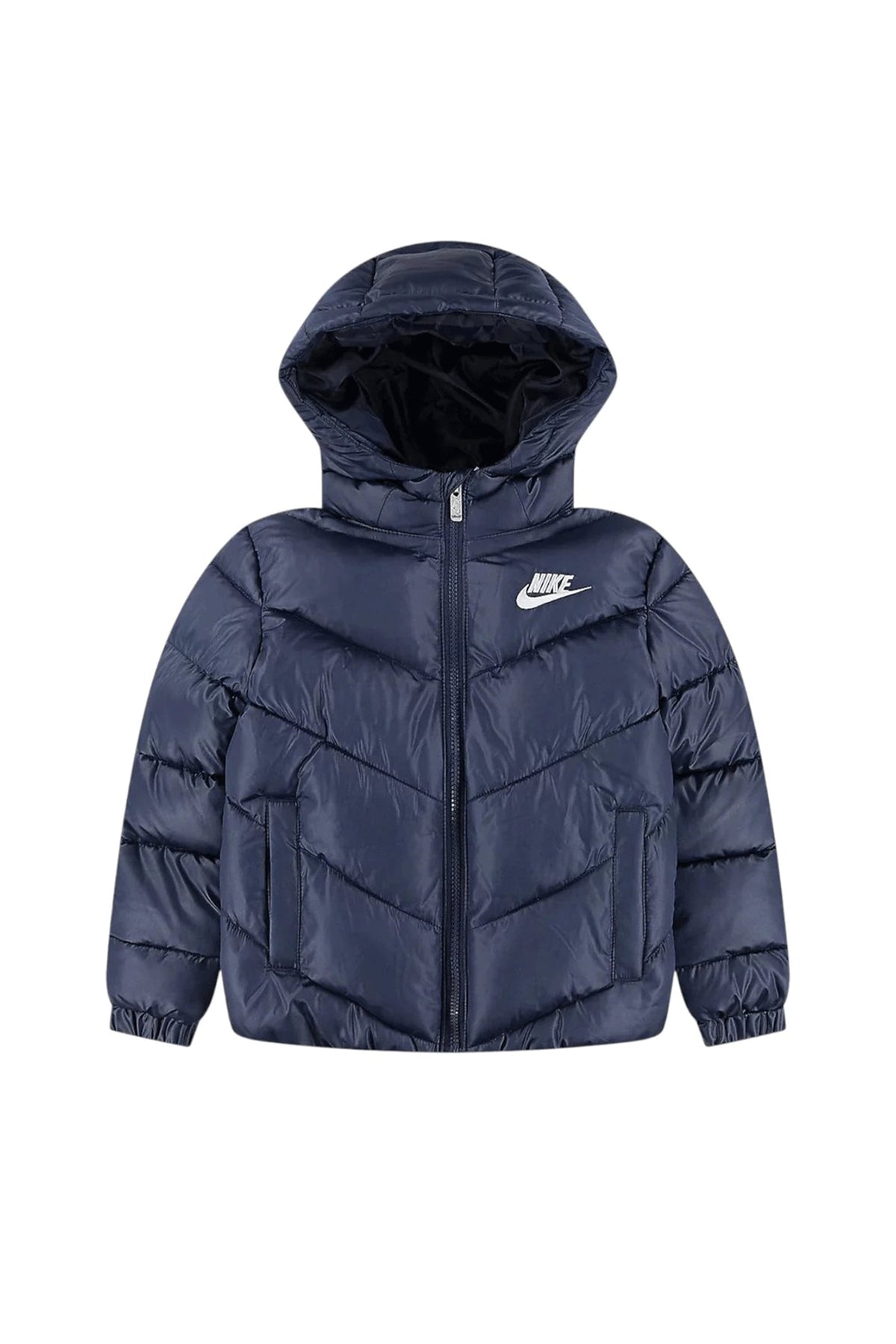 Nike Giubbino Puffer Sportswear ADP con Cappuccio per Bambino 36N074-U90 blu