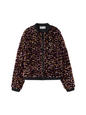 Name It Giacca Aviatore Bambina 13222686 Gold Colour - Bomber Nero