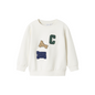 Name it NYC White Crew Neck Sweatshirt for Kids 13244799
