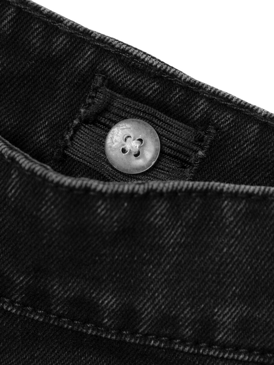 Name it pantalone in jeans con tasconi da bambino 13220709 nero