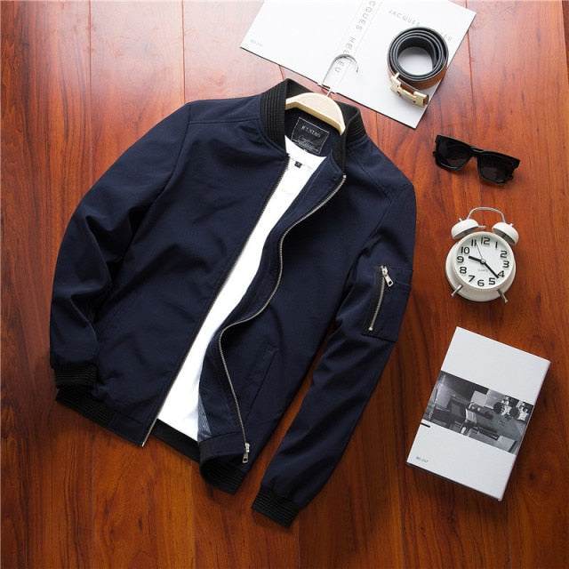 Giubbotto uomo con zip