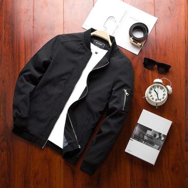 Giubbotto uomo con zip
