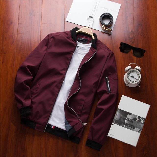 Giubbotto uomo con zip