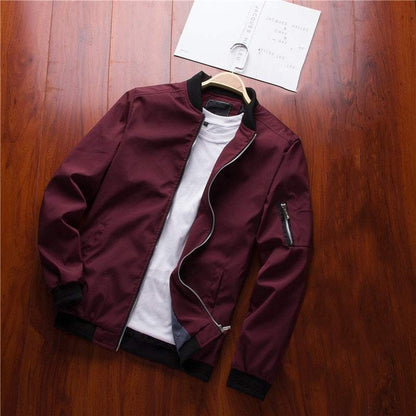 Giubbotto uomo con zip