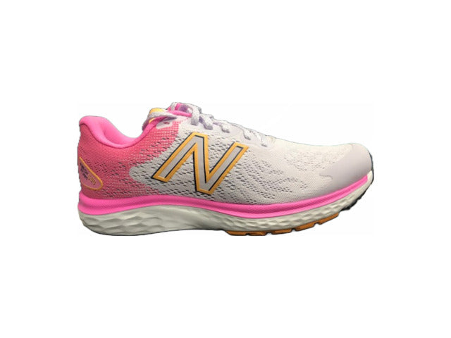 New Balance W680CE7 Scarpe Running Donna Grigio Rosa - 195907691625