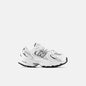 New Balance Kids' 530 Bungee Lace Sneakers IZ530SB1 White-Silver
