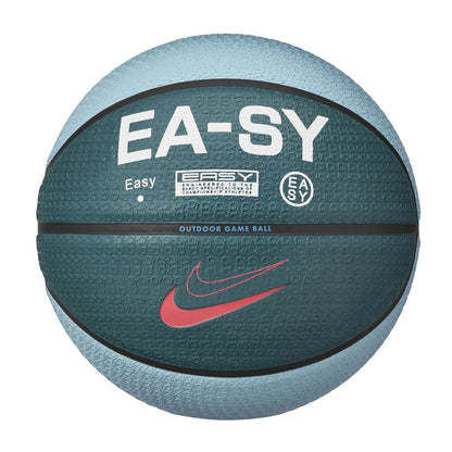 Nike pallone da pallacanestro KD Playground celeste-verde misura 7