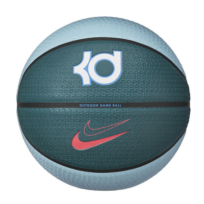 Nike pallone da pallacanestro KD Playground celeste-verde misura 7