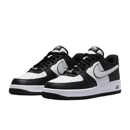 Nike Air Force 1 '07 DV0788-001 Nero-Bianco - Sneakers Iconiche Uomo