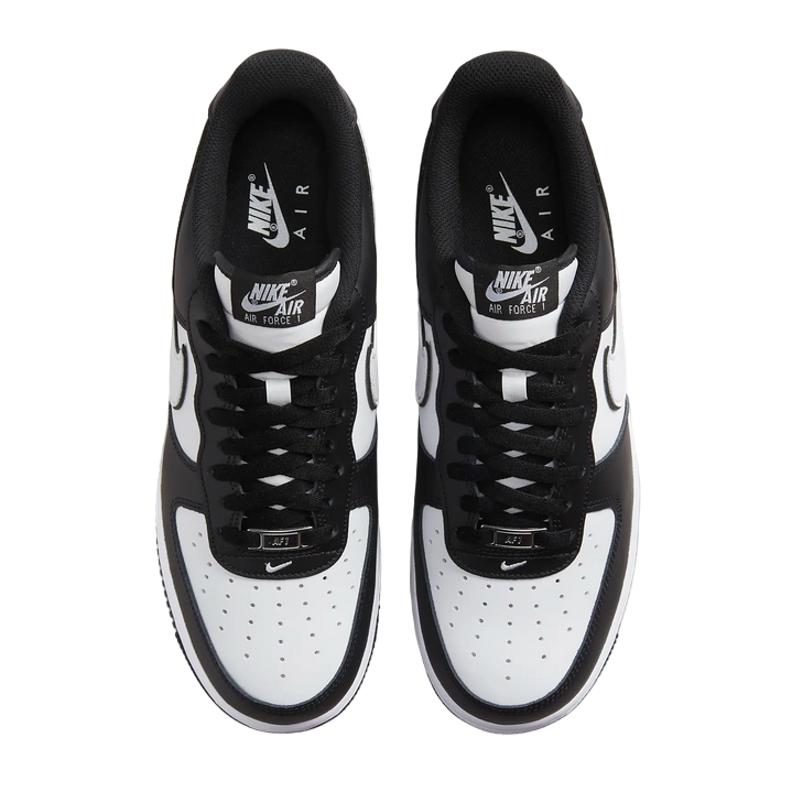 Nike Air Force 1 '07 DV0788-001 Nero-Bianco - Sneakers Iconiche Uomo