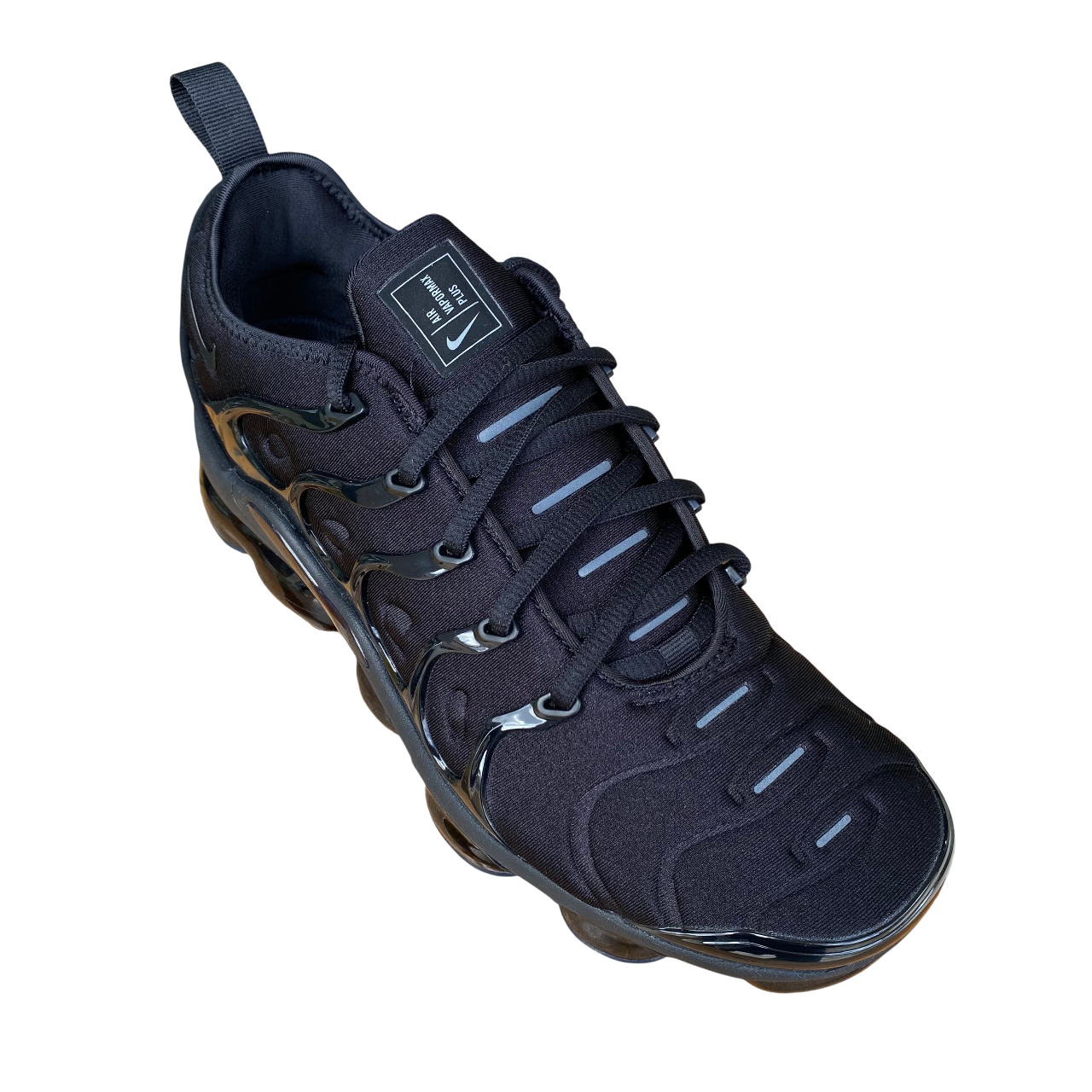 Nike Air VaporMax Plus 924453-004 Scarpe Uomo Nere VaporMax Air Unit Visible
