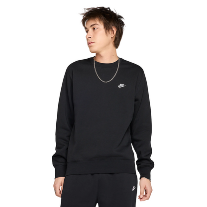 Nike Club Felpa Uomo Fleece FN38869-010 nera