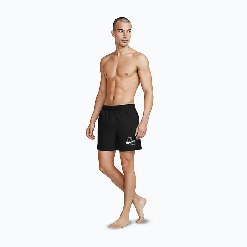 Nike Costume da Bagno Uomo 5" Volley Short Nero - NESSG574-001