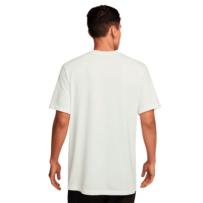Nike Court Logo HJ3454-121 Maglietta Tennis Uomo Bianco Summit