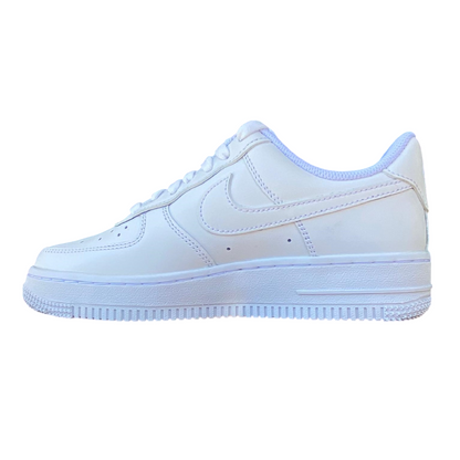 Nike Air Force 1 '07 DD8959-100 Bianco Donna Sneakers Pelle Premium Piattaforma