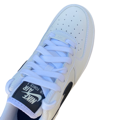 Nike DD8959-103 Air Force 1 '07 Bianco Nero - Sneakers Donna Stile Iconico