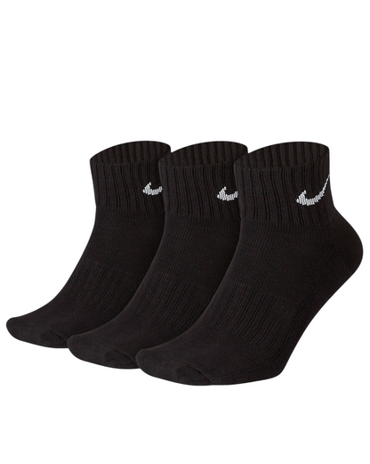 Nike Everyday Essential - Calze a mezza lunghezza SX6842-010 Nero (3 paia)