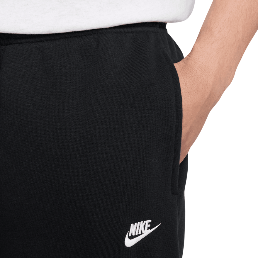 Nike FN3787-010 - Pantaloni Jogger Club Uomo in Fleece Nero