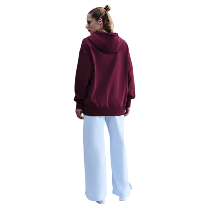 Nike Felpa Pullover Oversize con Cappuccio Sportswear Phoenix Fleece IH4054-610 Rosa - Comfort Trendy