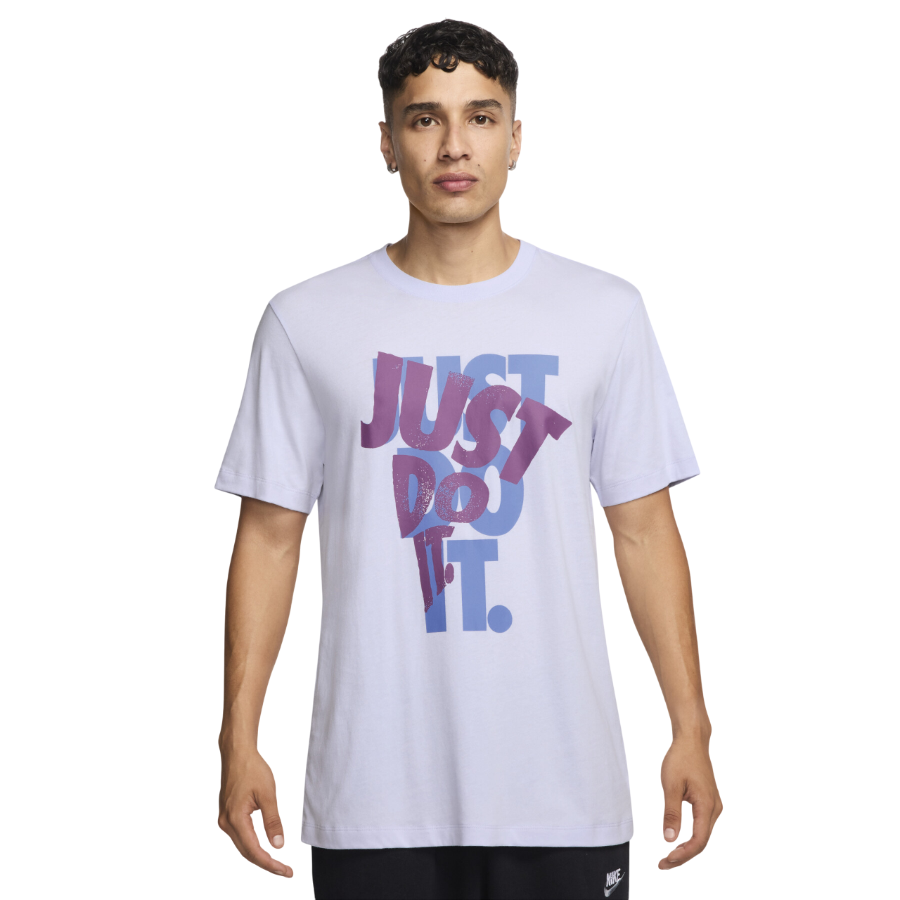 Nike HJ0554-538 Maglietta Sportswear Viola Uomo - Just do It