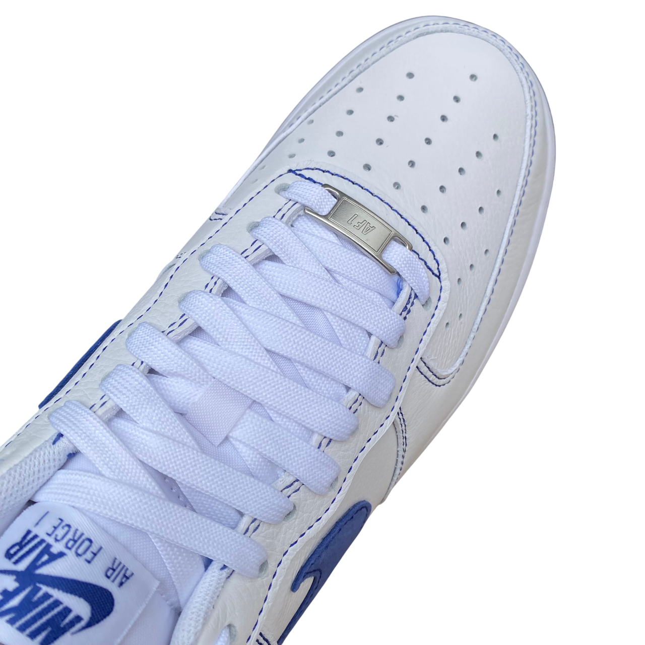 Nike HQ2037-100 Air Force 1 '07 LBV | Bianco Azzurro - Sneakers Iconiche