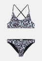 Nike Lace Up Bikini Junior Girl Black - NESSF743GP-001