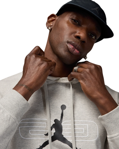 Nike Maglia con Cappuccio Jordan Sport Crossover Fleece HQ8694-084 Grigio – Comfort Fleece, Stile Urban e Performance Vincente