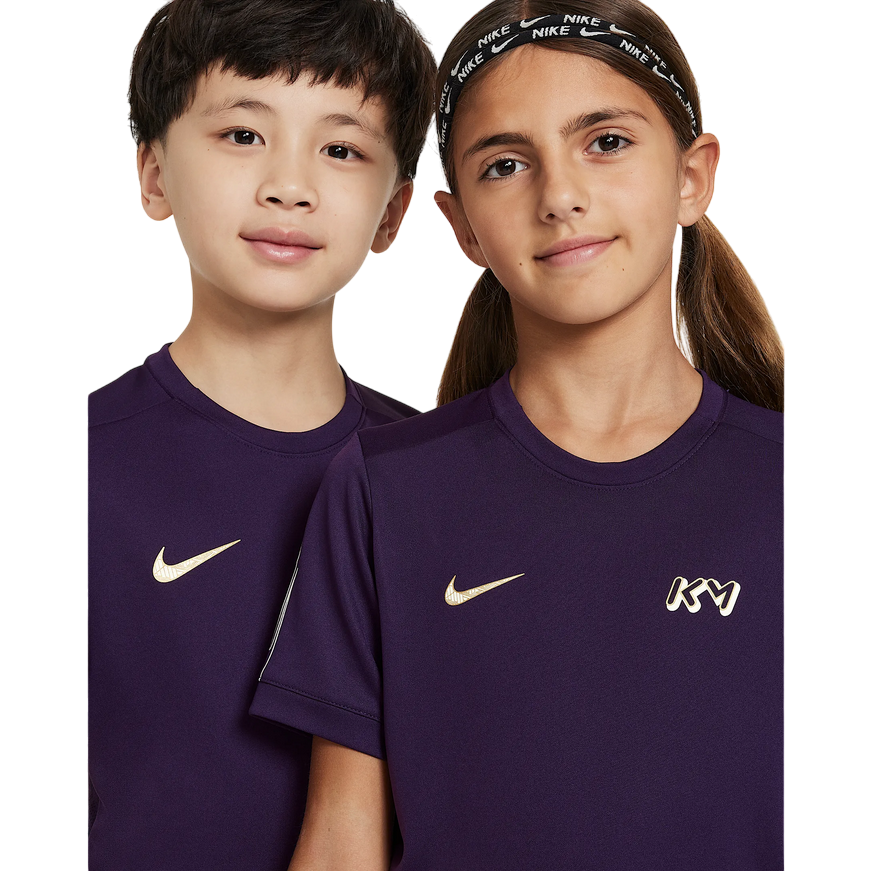 Nike Mbappé Academy HQ3688-585 Maglia Calcio Junior Viola Dri-FIT