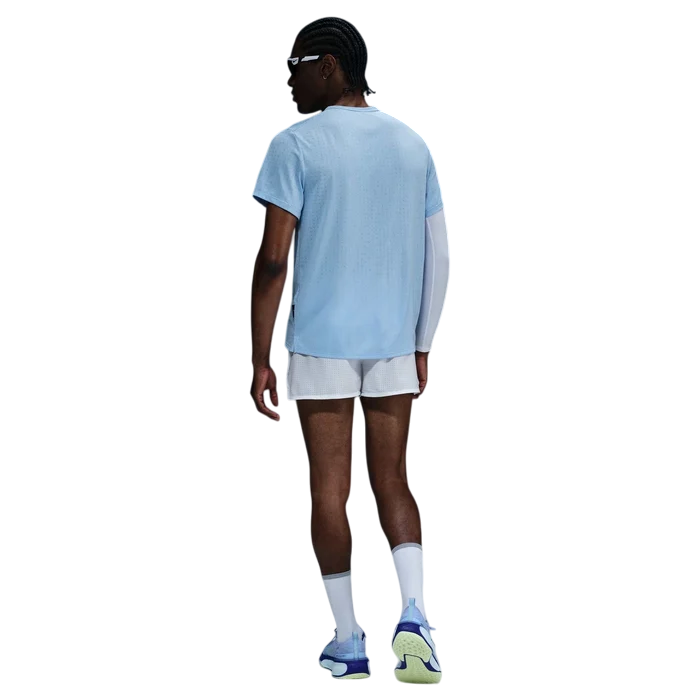 Nike Miler Breathe HJ4181-422 - Maglietta Dry-FIT Running Uomo Celeste